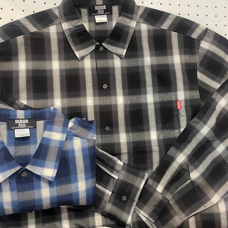 DISCO オンブレチェック　LA SHIRT