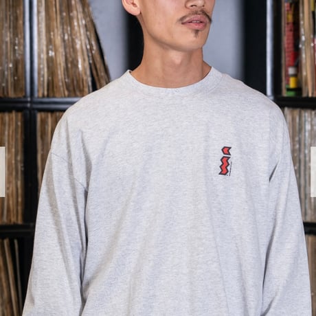 INTERBREED 40oz LONGSLEEVE TEE ASH