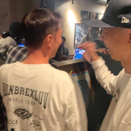 DONBREXLUV LONGSLEEVE TEE white