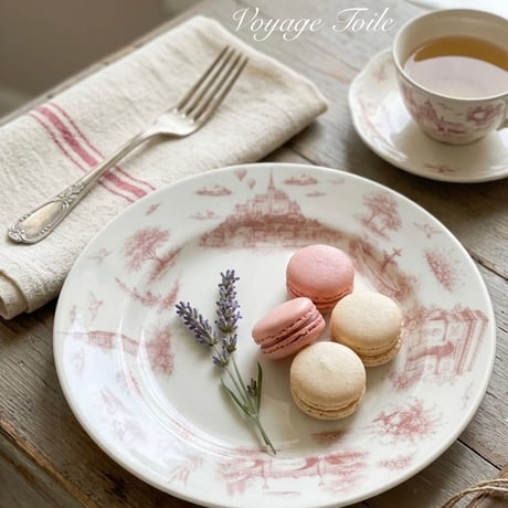 【Sophia Design Co.転写紙】Voyage Toile(ヴォヤージュトワル)くすみピンク