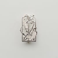 吉田史　OLD TO NEW　ブローチ　羽と千代に