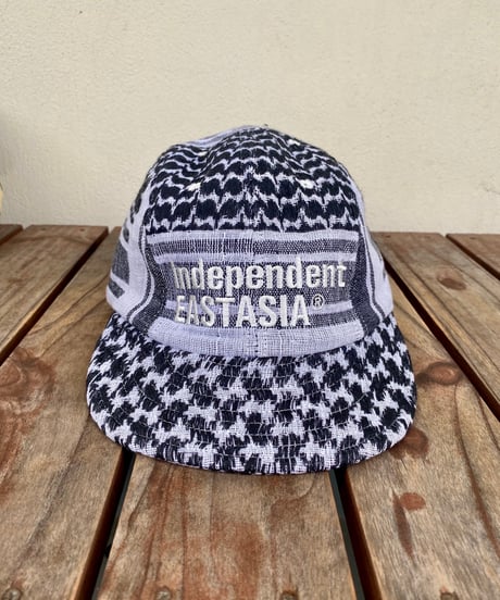 8G ORIGINALS:INDEPENDENT EASTASIA camp cap/wht