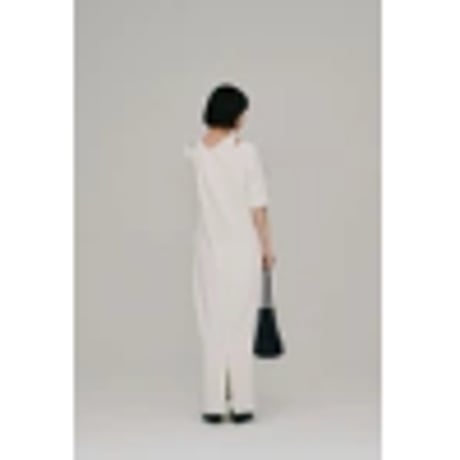 【Hella】layered half sleeve dress　※納期4月下旬～5月下旬