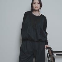 【CYAN TOKYO】レースネックバルーンベスト
