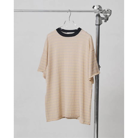 【TODAYFUL】Border Halfsleeve Knit　※納期4月上旬～5月上旬