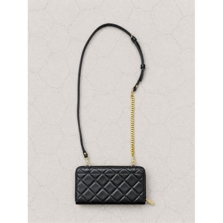 【M.U.L.】LOCK LINE ROUND LONG WALLET SHOULDER MUL217-286A ※納期27.3月～8月