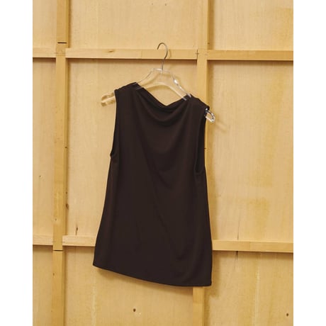 【TODAYFUL】Smooth Boatneck Tanktop　※納期5月上旬～6月上旬