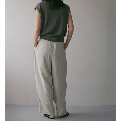 【anuke】Vneck Botton Vest　※納期4月中旬～5月中旬