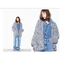 【MARGAUX VINTAGE】フェザーヤーンVカーディガン