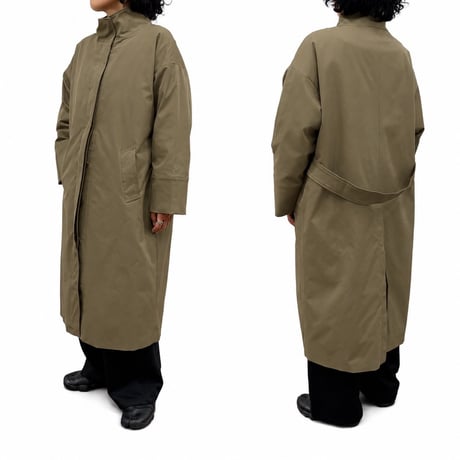 【siro de labonte】urban trench coat(キルティングライナー付き)