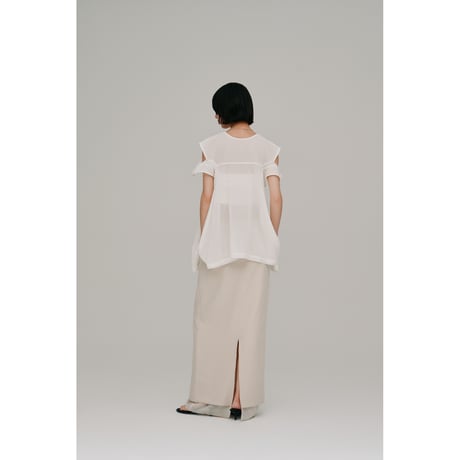 【Hella】layered tight skirt　※納期3月下旬～4月下旬