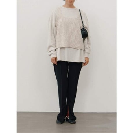 【YENN】CENTER PRESS SLIM PT