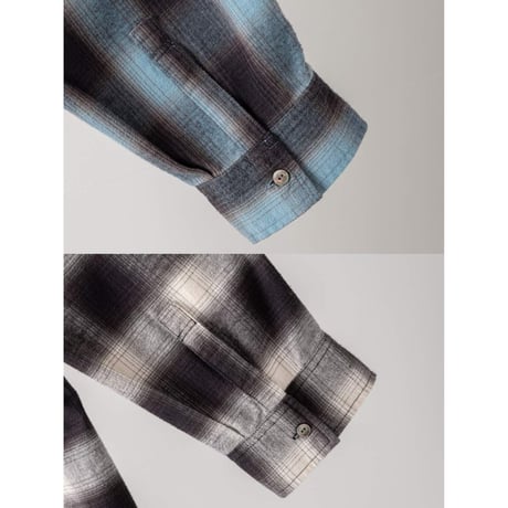 【YENN】WASHED PLAID SHIRT