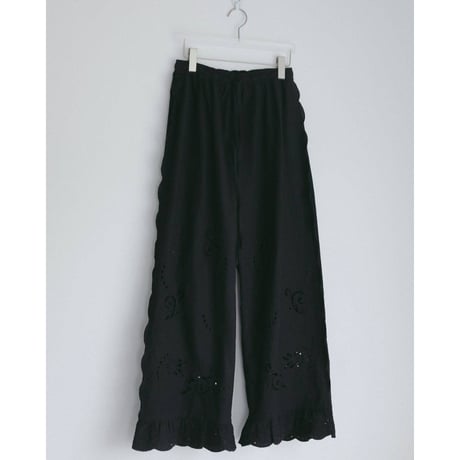 【anuke】Cutwork Lace Pants　※納期3月上旬〜4月上旬