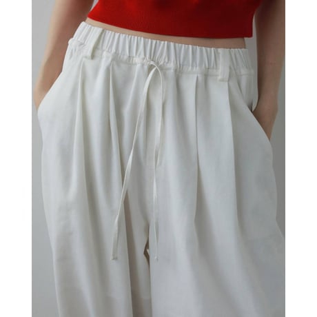 【anuke】Linen Rough Pants　※納期5月上旬〜6月上旬