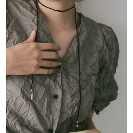 【anuke】Silk Cord Choker