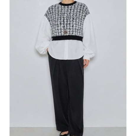 【CHIGNON】ﾄﾞｯｷﾝｸﾞﾂｨｰﾄﾞﾆｯﾄ
