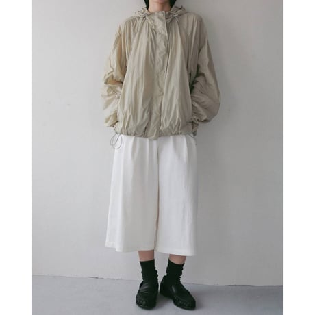 【anuke】Tuck Bermuda Pants　※　納期4月中旬～5月中旬
