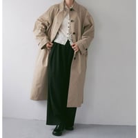 【anuke】Soutiencollar Twill Coat