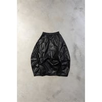 【M.U.L.】Volume leather skirt MULW2178　※納期27.3～8月
