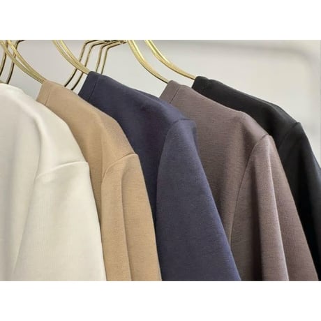 【ＭARGAUX VINTAGE】袖刺繍TEE　※納期3月下旬〜4月下旬