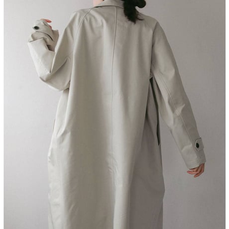 【anuke】Soutiencollar Twill Coat