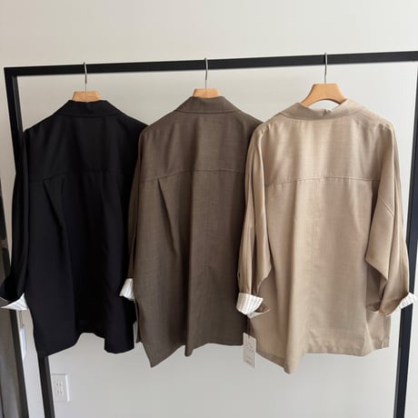 【LUGIVA】ドルマンスリーブテーラードJK