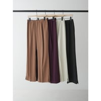 【YENN】SIDE SLIT SLACKS