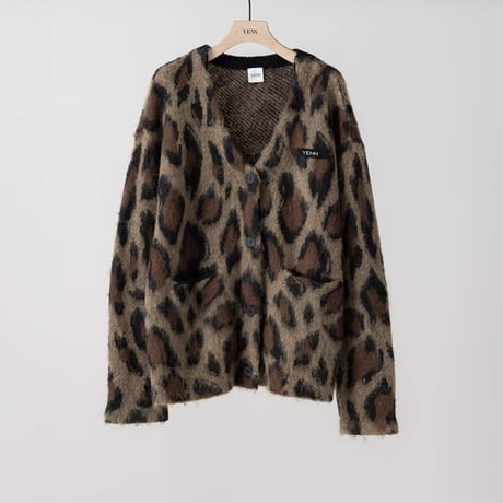 【YENN】LEOPARD V NECK CD