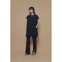 【CYAN TOKYO】ZIPフロントフレンチチュニック