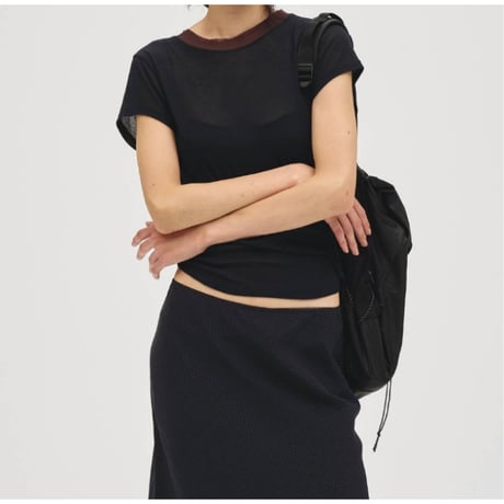 【TODAYFUL】Sheer Fraice T-shirts　※納期5月上旬～6月上旬