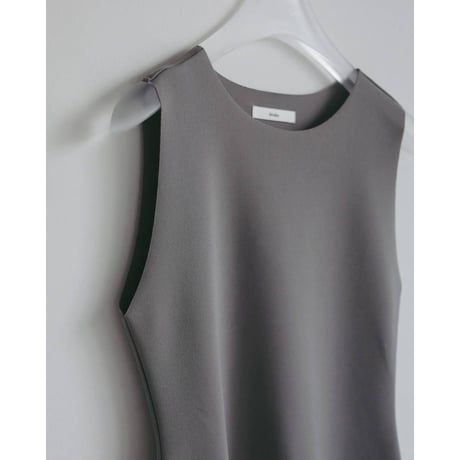 【anuke】Sleeveless Georgette Tanktop　※納期　4月上旬～5月上旬