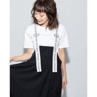 【ＭARGAUX VINTAGE】ロゴストラップスカート