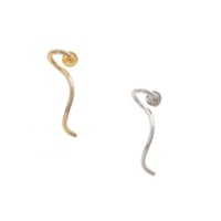【Sea'ds Mara 】Flow sculpt Brooch　27A1-14