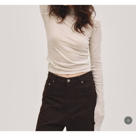 【TODAYFUL】Washer Rib Long T-shirts　※納期3月上旬～4月上旬