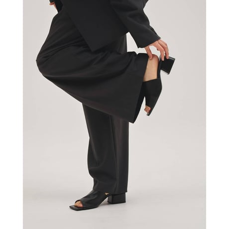 【TODAYFUL】Slide Leather Sandals　※納期4月上旬～5月上旬