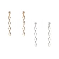 【Sea'ds Mara 】Contour link Earring　27A1-25E