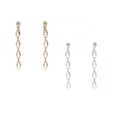 【Sea'ds Mara 】Contour link Earring　27A1-25E