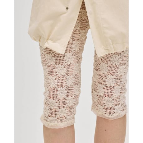 【TODAYFUL】Shrink Lace Half Leggings　※納期4月上旬～5月上旬