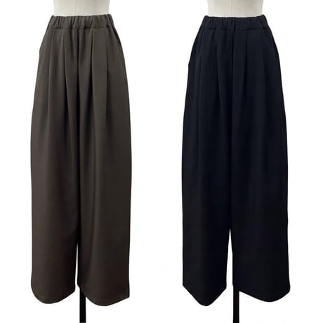 【siro de labonte】tuck easy pants