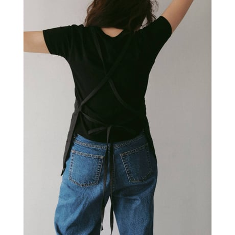 【anuke】Cutwork Lace Apron　※納期3月中旬〜4月中旬