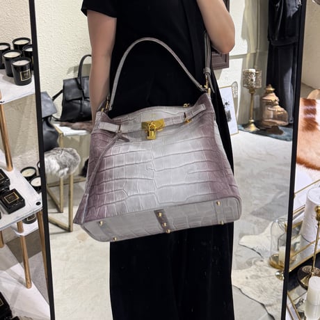 【M.U.L.】ONE HANDLE 2WAY TOTE M MUL225-287B ※納期27.3月～8月