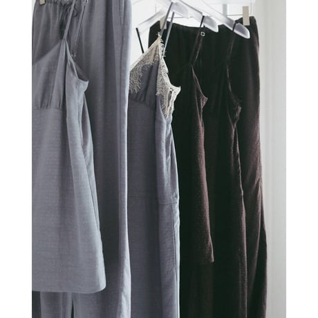 【anuke】Dotjacquard Rough Pants　※納期4月中旬～5月中旬