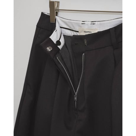 【TODAYFUL】Twill Bermuda Pants　※納期4月下旬～5月下旬