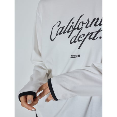 【CHIGNON】ｱﾒﾘｶﾝﾌﾟﾘﾝﾄﾛﾝTEE