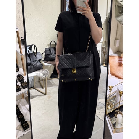 【M.U.L.】LOCK LINE FLAP SHOULDER BAG MUL211-286 ※納期27.3月～8月