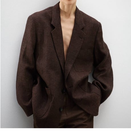 【TODAYFUL】Boyfriend Linen Jacket　※納期3月上旬～4月上旬