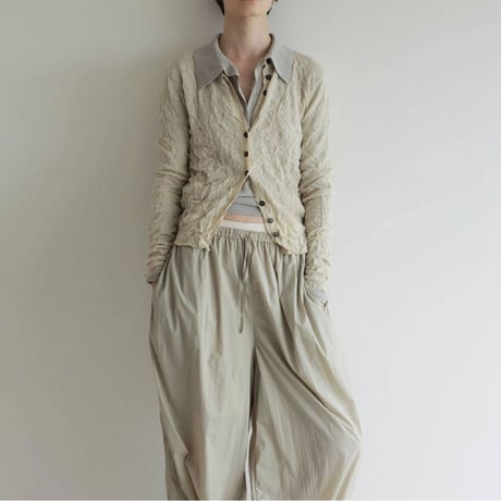 【anuke】Washer Knit Cardigan