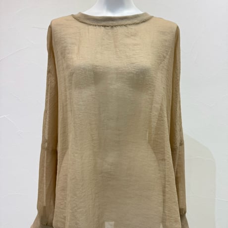 【CYAN TOKYO】シアーリップルリブTOPS