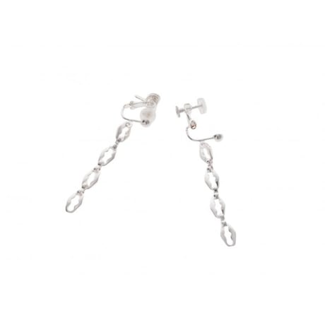 【Sea'ds Mara 】Contour link Earring　27A1-25E